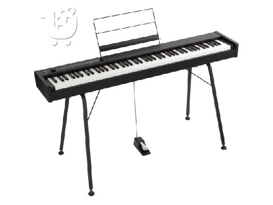 PoulaTo: Korg D1 88-Key Digital Stage Piano with Pedal (Black)